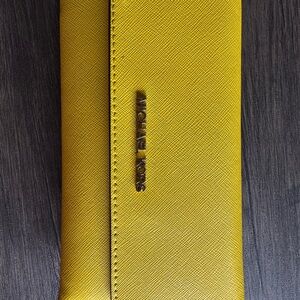 Michael Kors Mustard Yellow Wallet
